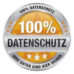 Datenschutz - Ihre Daten sind hier sicher - 100% Datenschutz