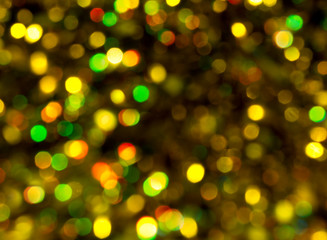 Naklejka premium Abstract defocused bokeh lights background