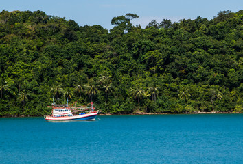 Fototapeta premium Fisherman boat