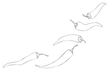 Delightful garden - hot pepper