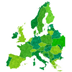 ヨーロッパ　地図　国