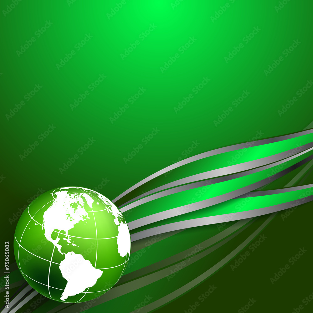 Poster vector background with wavy lines