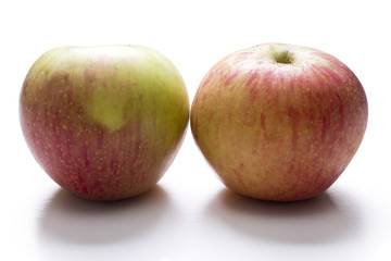 isolated apples