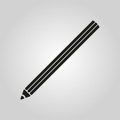 The pencil icon. Pencil symbol. Flat.