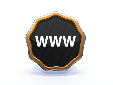 www star icon on white background