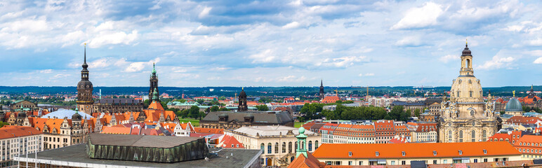 Obraz premium Panoramic view of Dresden