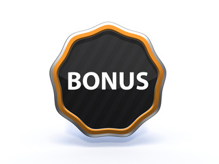 bonus star icon on white background