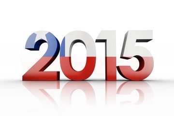 Composite image of chile national flag