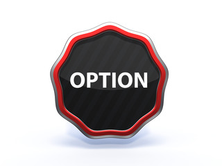 option star icon on white background