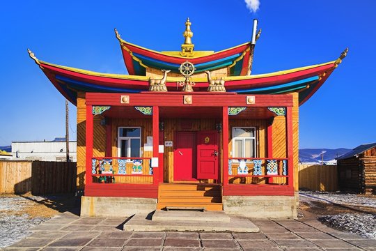 Maanin-dugan - buddhist temple of the Ivolginsky datsan (buddhis
