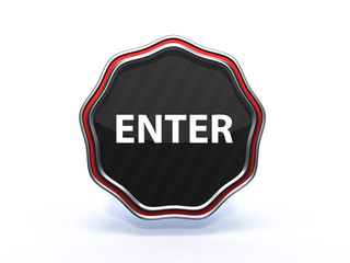 enter star icon on white background