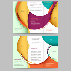 Abstract brochure template