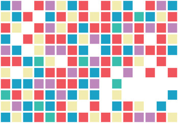 Pixel art pattern vector background