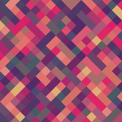 A pink retro geometric style vector background