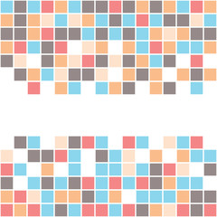 A pixel art style vector background