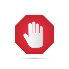 Obraz premium Stop Sign Illustration