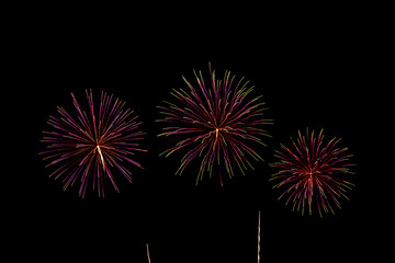 Beautiful fireworks