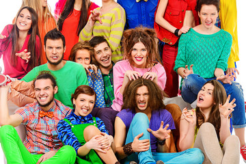 Obraz premium emocjonalna krowa