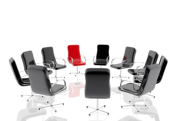 Group of office chairs - 75080846