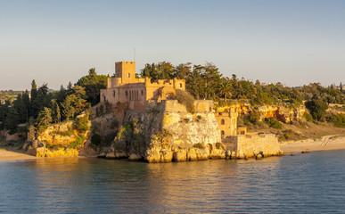 Sao Joao do Arade Castle on the Arade River in Portimao.