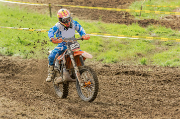 Carrera de motocross