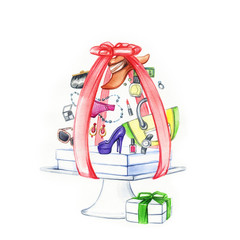 Fashion purchases . accessories