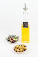 Aceite de Oliva y aceitunas