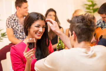 Courtship At House Party