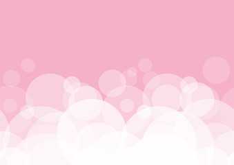 Fondo rosa senza sfumatura  bolle modulare - 75087484