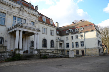 Fototapeta na wymiar Palace in Poland (Brynek)