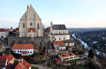 view of the city Znojmo, Czech Republic, Europe