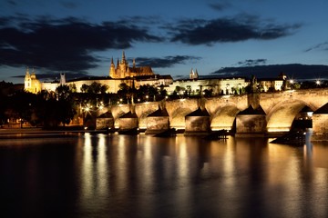 Charles Bridge in Prague, Czech Republic