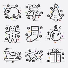 Christmas infographic