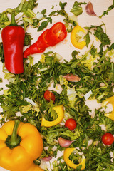 fresh healthy salad