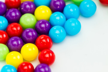 sprinkles of different colors