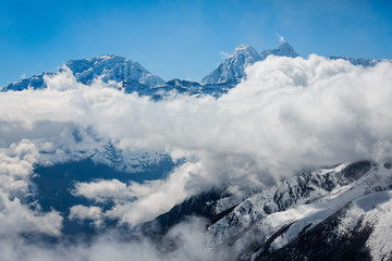 Fototapeta na wymiar Himalaya mountains