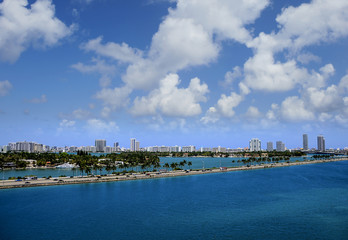 Fototapeta na wymiar Port of Miami