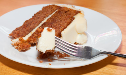 Sweet carrot cake