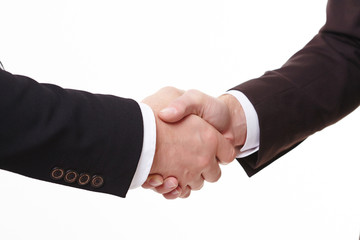 handshake of two businessmen