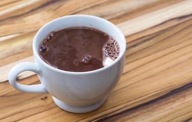 plain hot cocoa