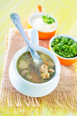 mushroom soup