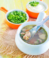 mushroom soup