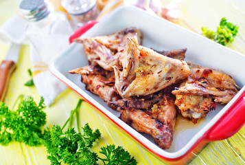fried chicken wings