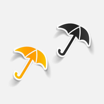 realistic design element: umbrella