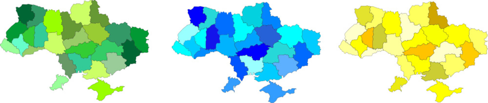 Mapa Ukrainy