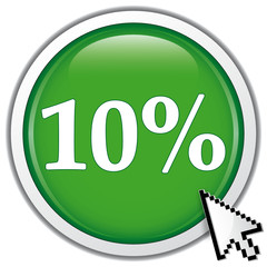 10 PERCENT ICON