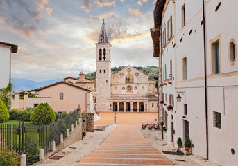 Fototapeta na wymiar Spoleto Cathedral