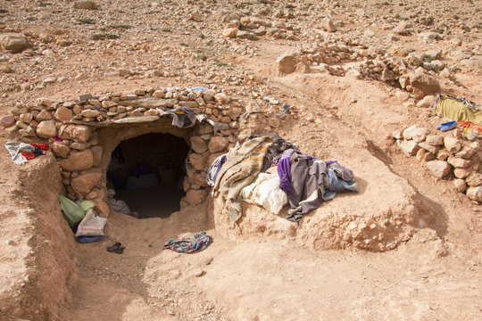 Natives' Den In Morocco