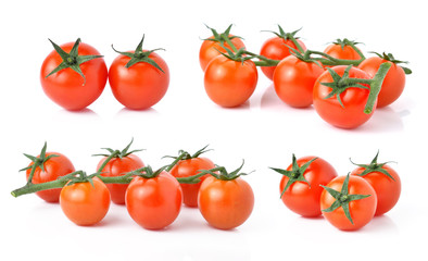 Tomato isolated on white background