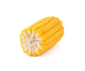 corn isolated on white background
